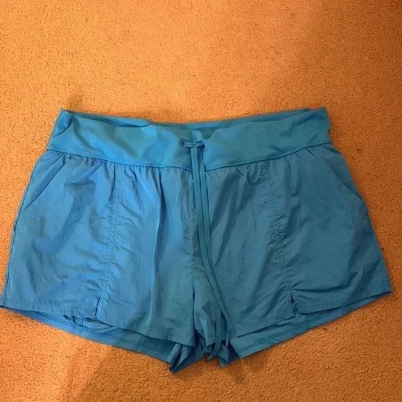aerie Shorts Aerie Offline The Hugger Running Shorts Blue Sz